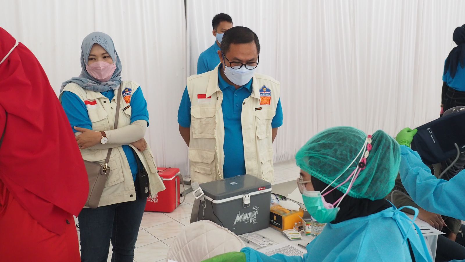 LPDB-KUMKM Lanjutkan Vaksinasi Tahap Dua di Kulon Progo