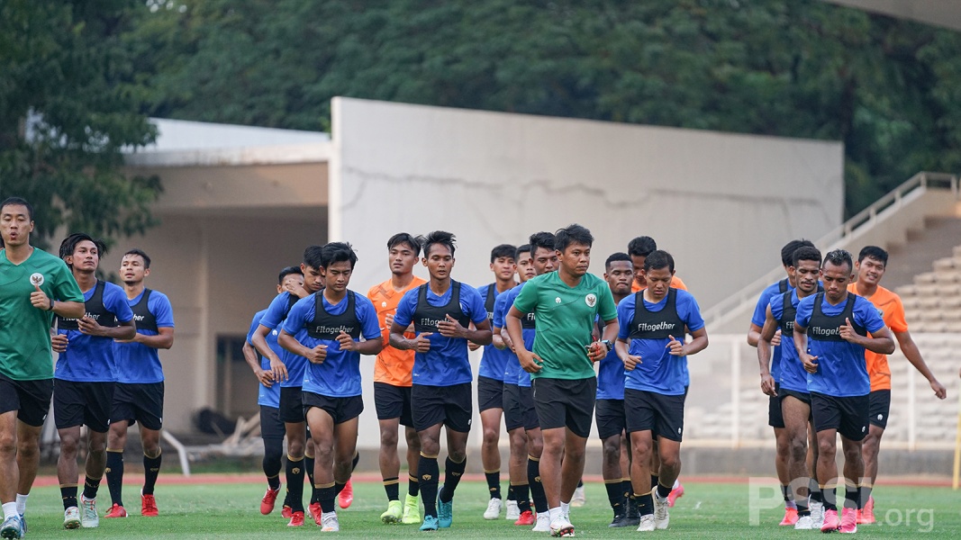 Timnas Indonesia Jalani Latihan Ringan