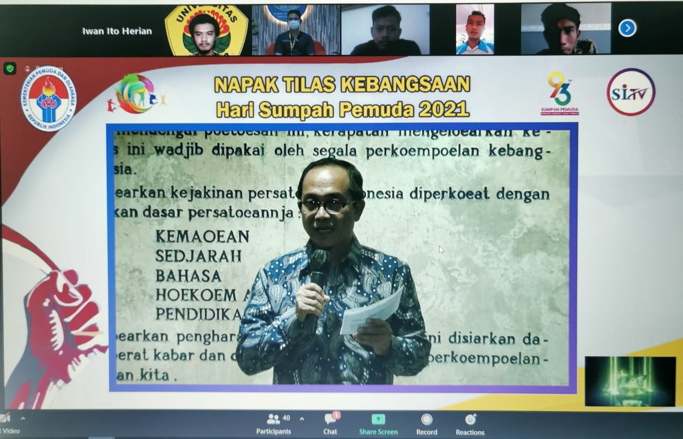 Kemenpora Peringati Hari Sumpah Pemuda Gelar Napak Tilas Kebangsaan