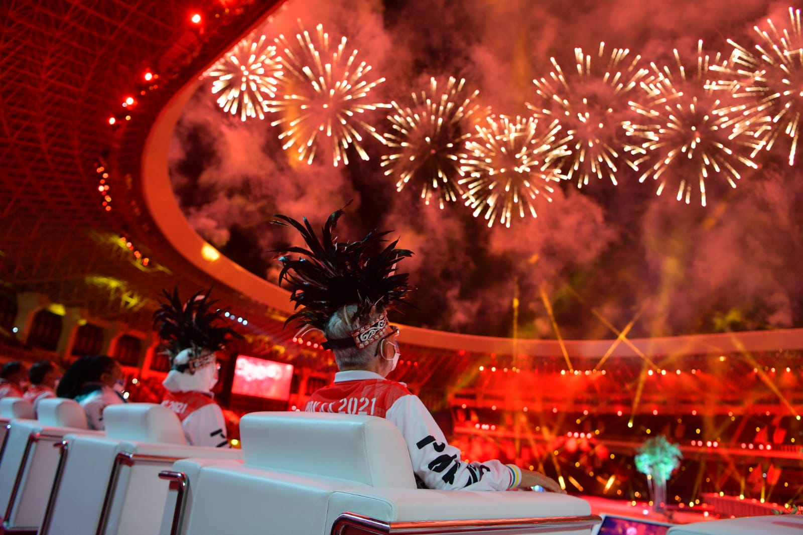 Wapres Ma’ruf Amin secara resmi menutup PON XX Papua 2021