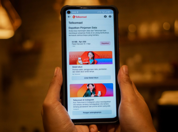 Beli Paket Data Telkomsel Melalui Aplikasi Facebook