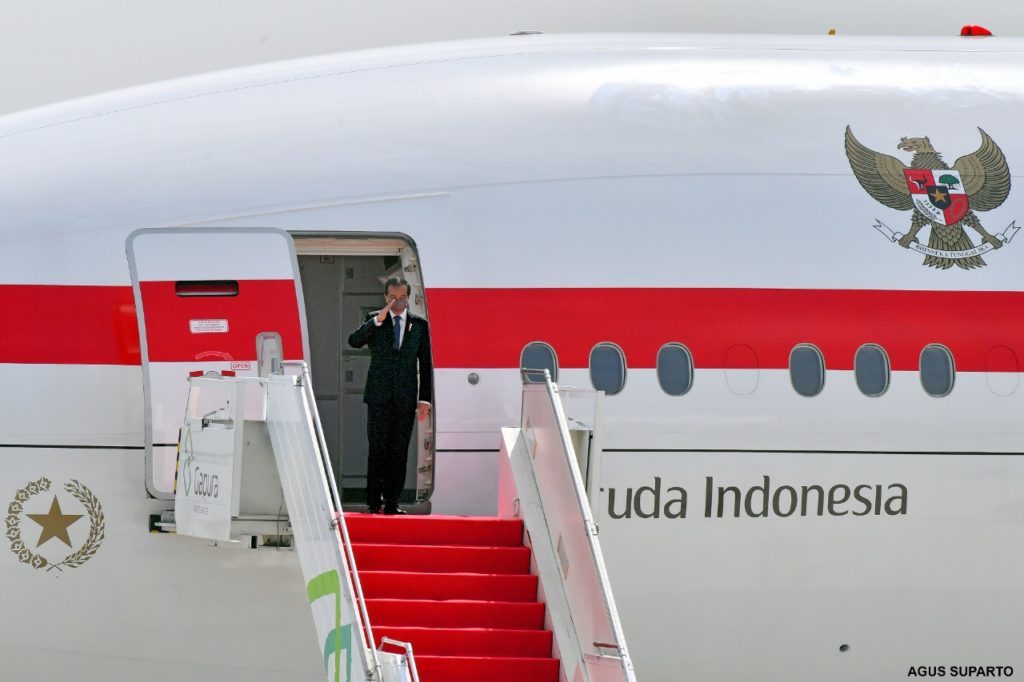 Presiden Kunjungi Tiga Negara dengan Garuda Indonesia