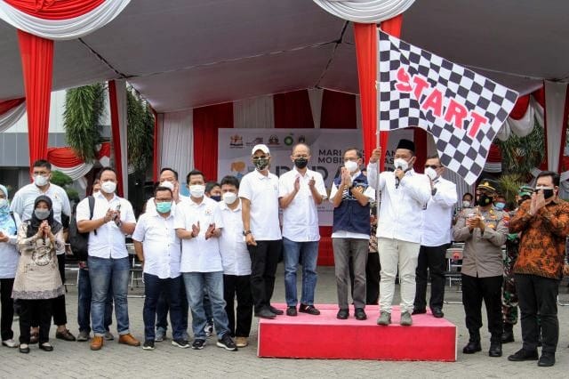 Kadin Gelar Vaksinasi Masal di Gresik dan Bawean
