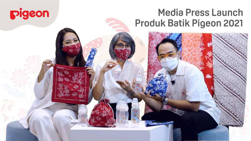 Turut Mendukung Pembatik Indonesia, Pigeon Luncurkan Botol Motif Batik
