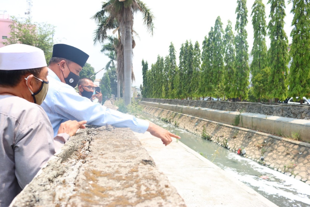 Halau Potensi Banjir DKI di Bekasi