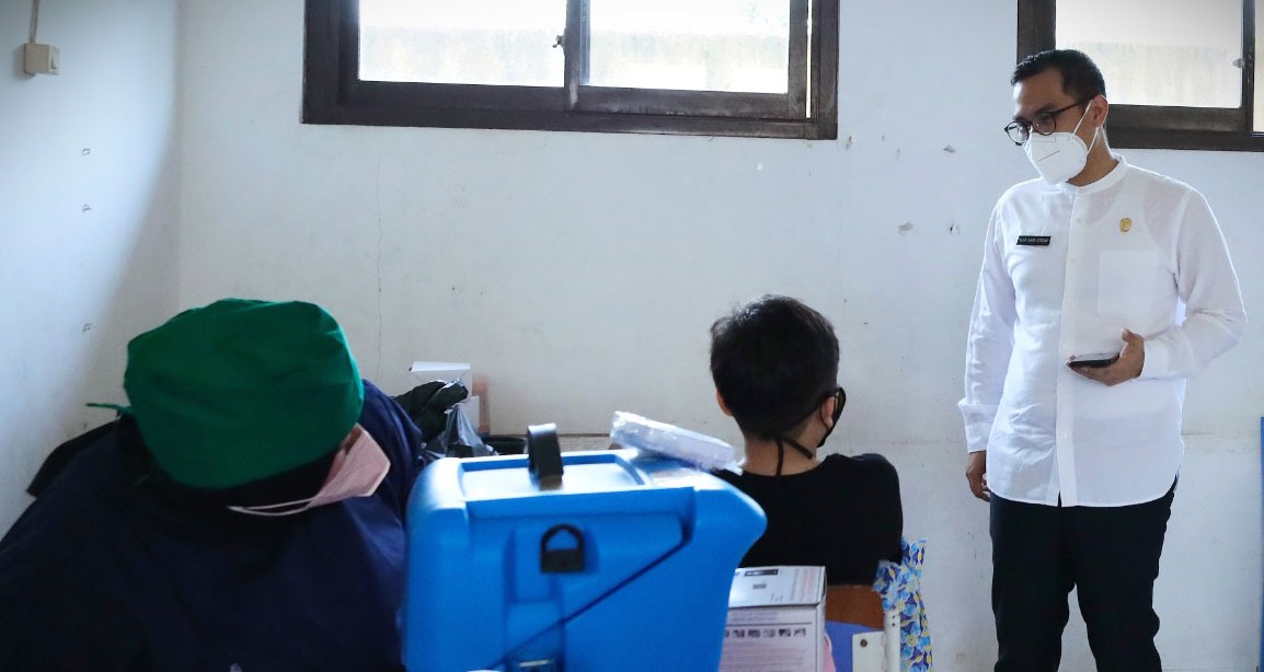 Capaian Vaksinasi Pelajar di Tangsel Rendah