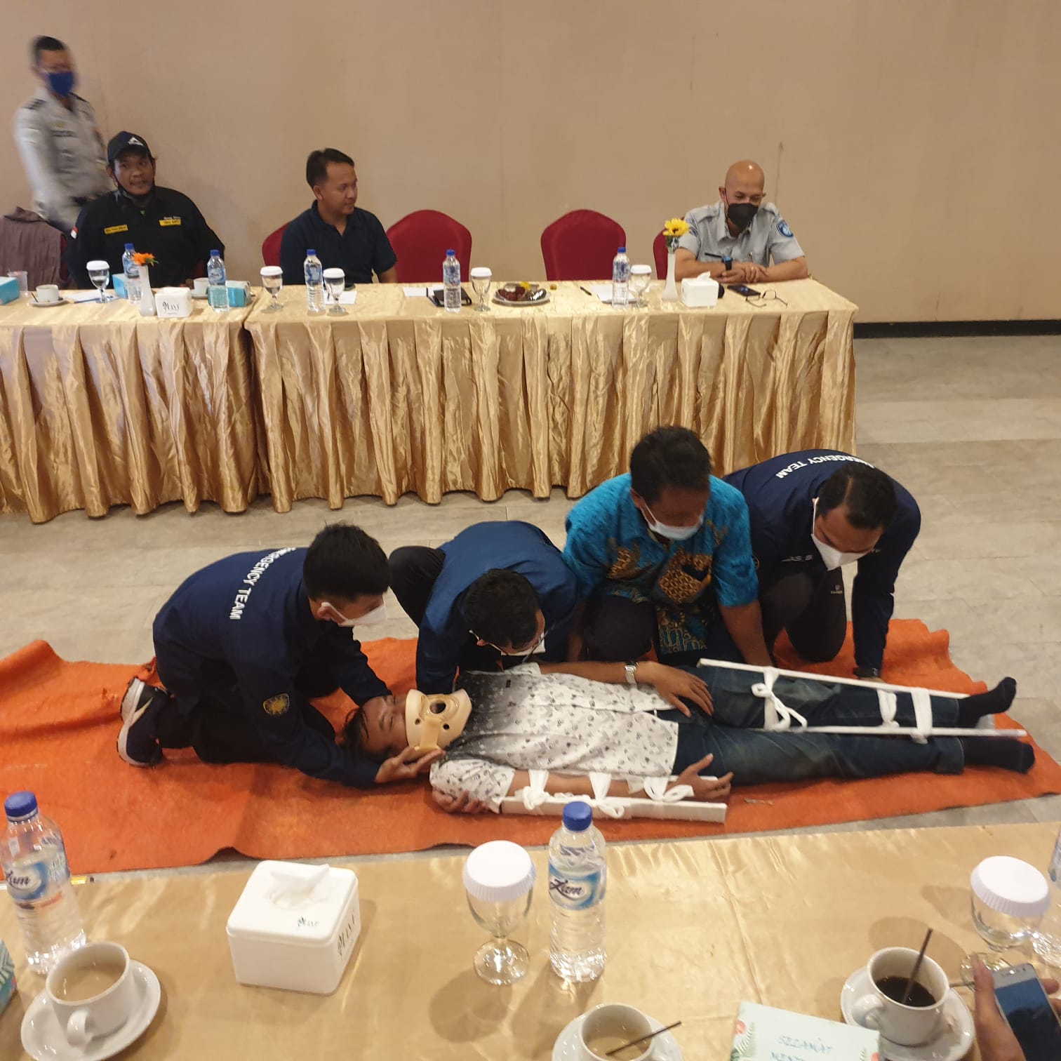Jasa Raharja Perwakilan Pekalongan Latih Relawan Tangani Korban Laka Lantas