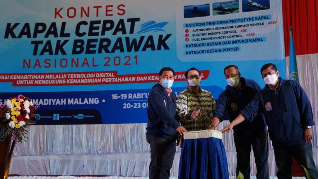 Kontes Kapal Cepat Tak Berawak Nasional (KKCTBN) tahun 2021 Resmi Dibuka 2 kapal cepat - Kontes Kapal Cepat Tak Berawak Nasional (KKCTBN) tahun 2021 Resmi Dibuka