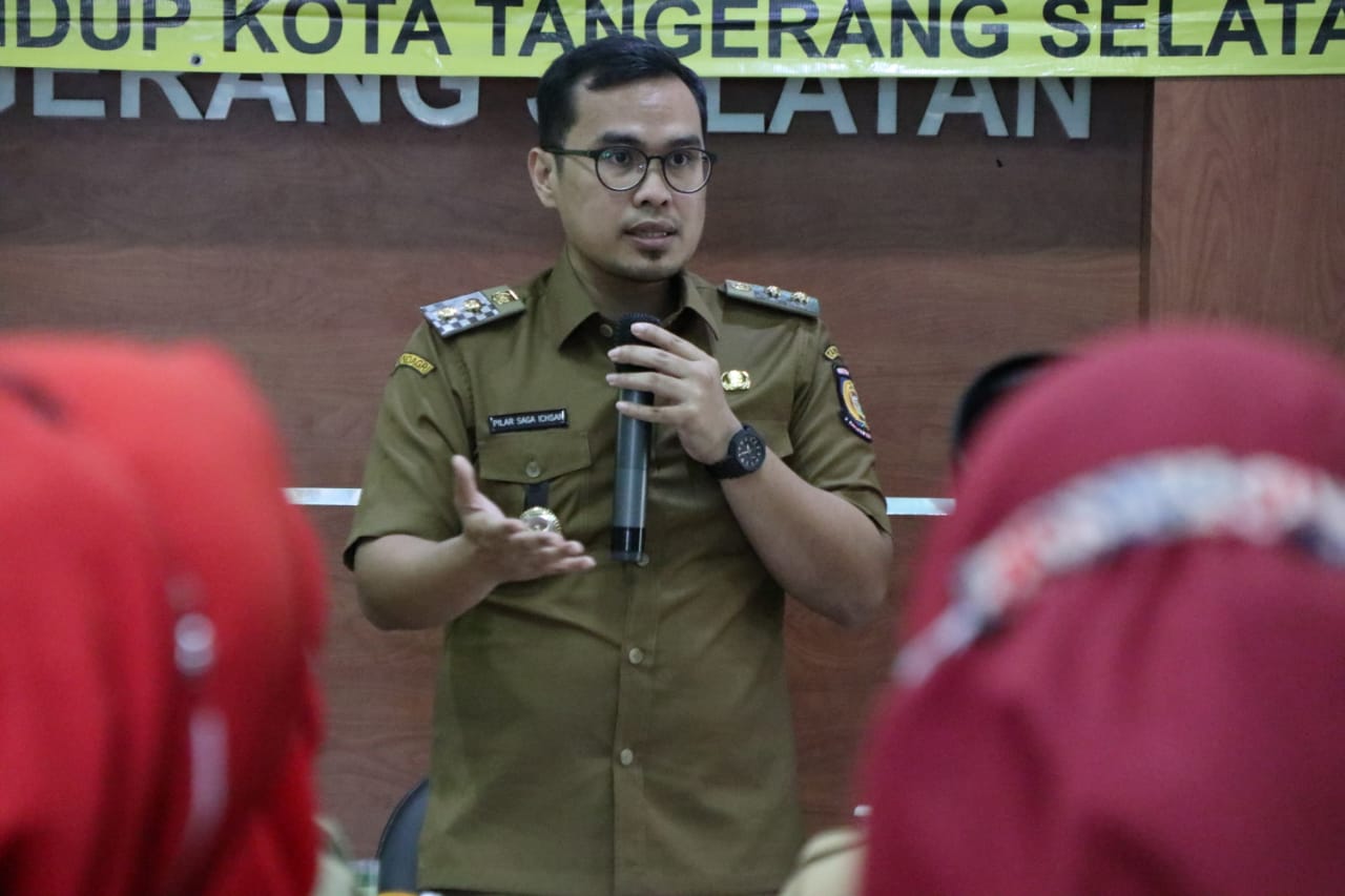 Wakil Wali Kota Tangsel Resmikan Bank Sampah di Setu