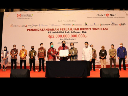 Bank DKI Pimpin Kredit Sindikasi Senilai Rp 12 Triliun