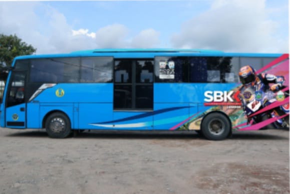 97 Bus Damri Tarif 0 Rupiah Siap Dukung WSBK di Sirkuit Mandalika