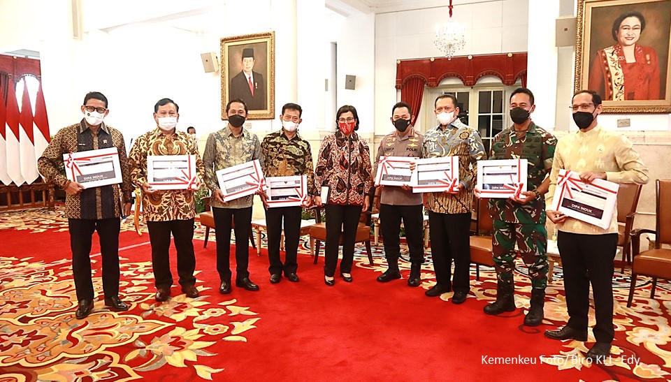 DIPA 2022 Diserahkan Presiden, Pelaksanaan APBN Dirancang Masih Bersifat Ekspansif