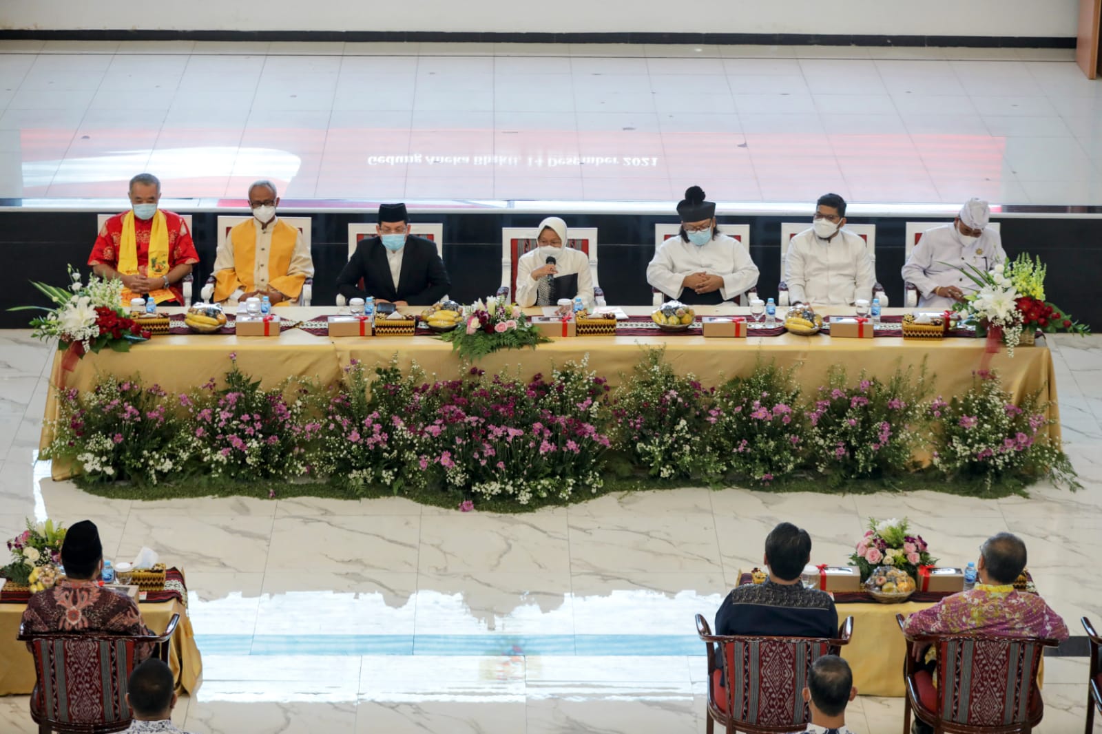 Gelar Doa Bersama, Kemensos Mohon Kelancaran Menjalani Tugas