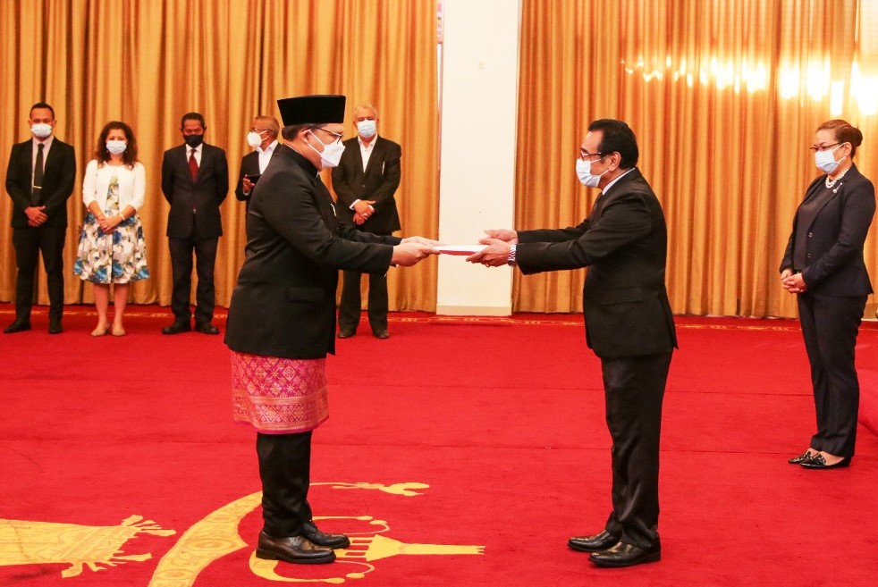 Okto Dorinus Manik Resmi Menjadi Duta Besar Indonesia Untuk Timor-Leste