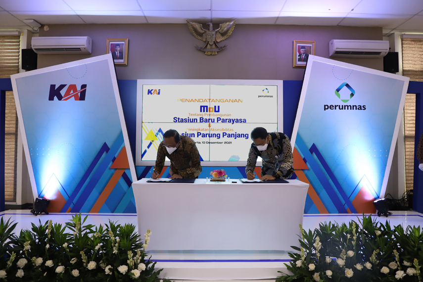 Perumnas Bangun Stasiun Baru di Perumahan Samesta Parayasa Bogor