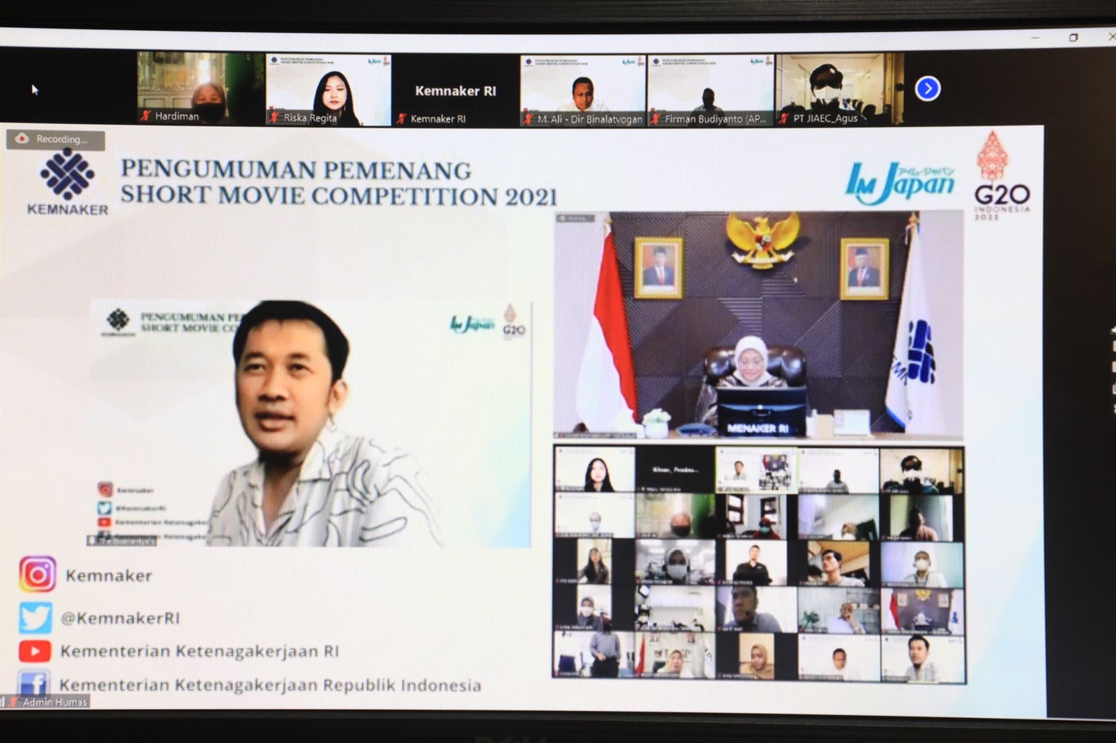 Peserta dan Alumni Magang di Jepang Sukses Jadi Youtuber