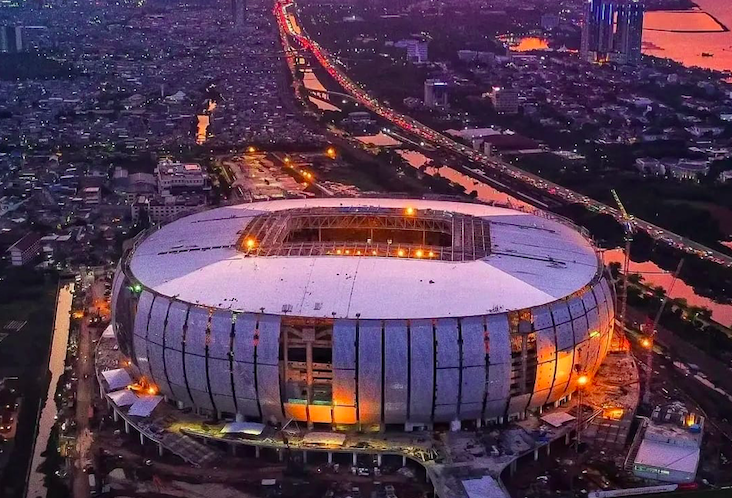 JIS Lakukan Uji Coba Sistem Pencahayaan dan Suara