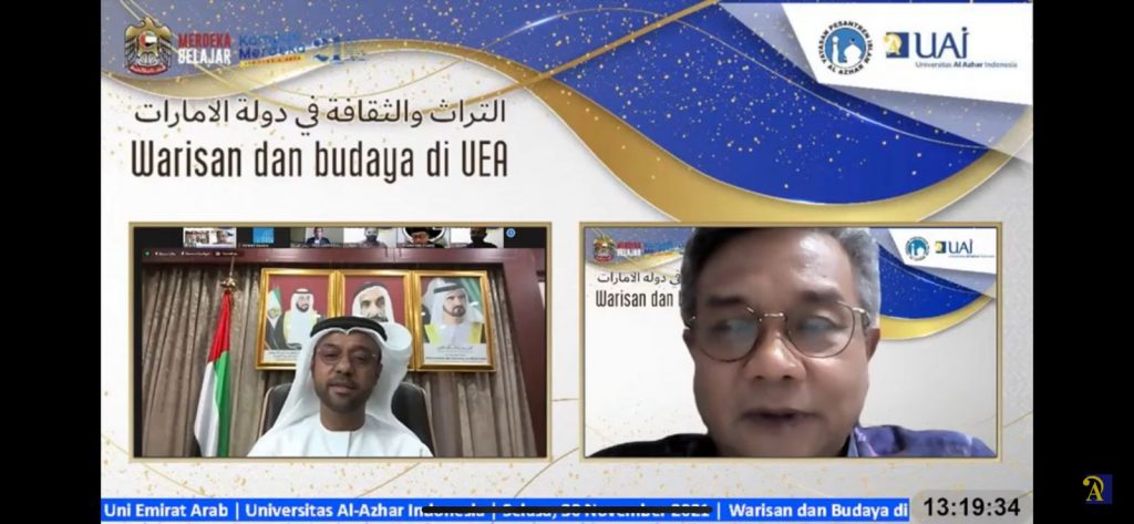 Unknown 1 3 - Universitas Al Azhar Bersama Dengan Kedutaan Besar Uni Emirat Arab Mengenalkan Warisan dan Budaya UEA