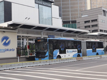 PPKM Level 1 Operasional Transjakarta diperpanjang hingga pukul 24.00 WIB