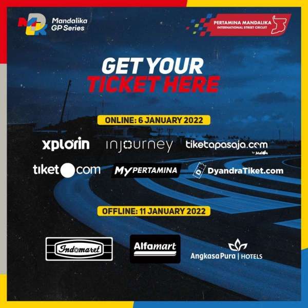 MotoGP 2022, ITDC Group Buka Penjualan Tiket Mulai 6 Januari 2022