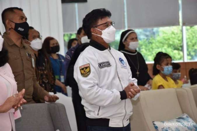 Perayaan Natal Kominfo, Menteri Johnny Ajak Umat Kristiani Kuat Hadapi Pandemi