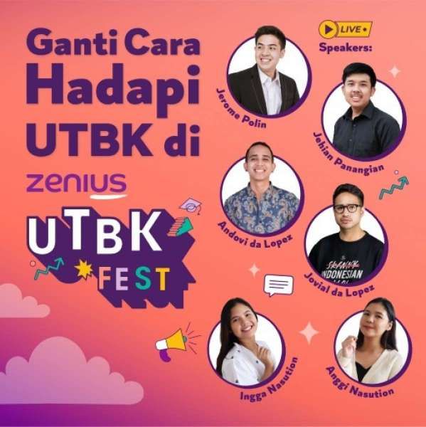 Persiapkan Diri Hadapi UTBK Lewat Zenius UTBK Fest