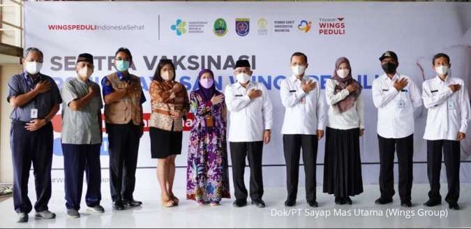 Wali Kota Depok Resmikan Vaksin Booster bagi Lansia di Sentra Vaksinasi RSUI – Yayasan Wings Peduli