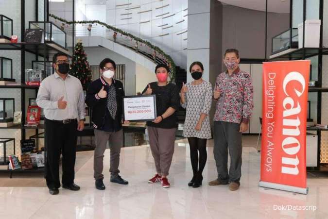 Canon Salurkan Donasi Selembar Kebaikan untuk Anak-anak yang Hidup dengan HIV