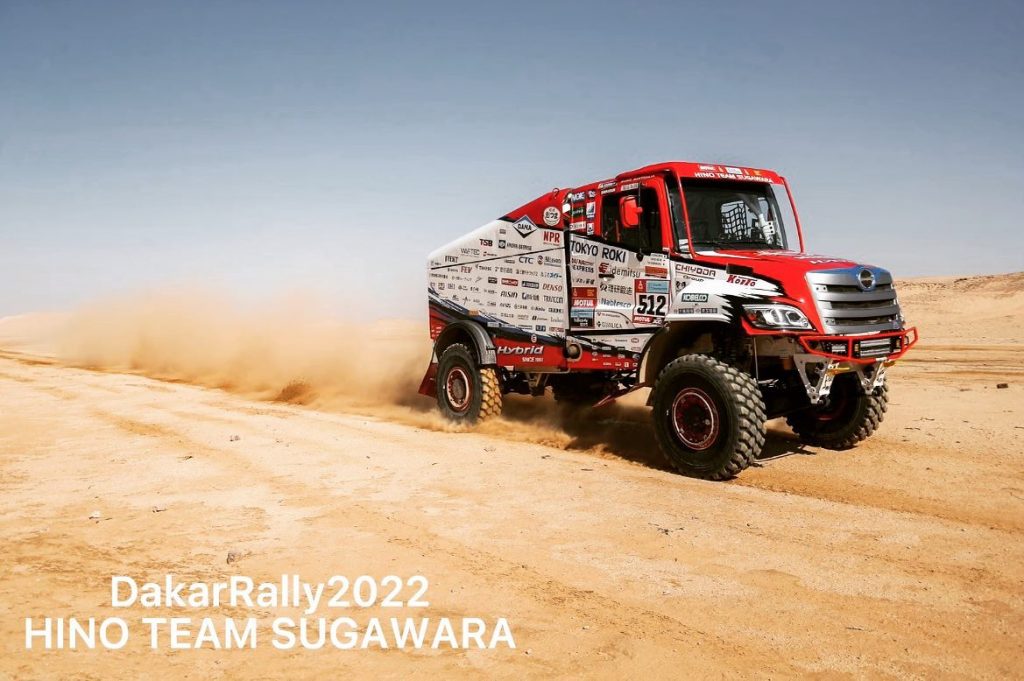 Hino Dakar Rally 2022 6 - Hino Team Sugawara Gunakan Truk Hybrid di Dakar Rally 2022