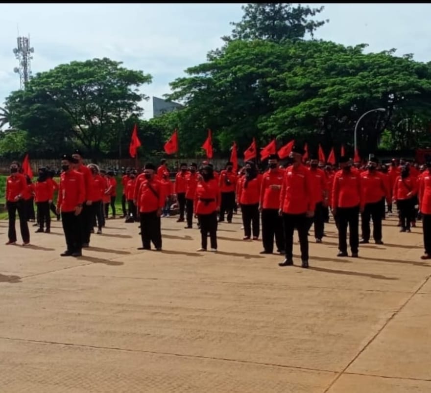 DPC PDIP Jaktim Gelar Upacara Peringatan Hari Jadi PDI Perjuangan Ke 49 tahun