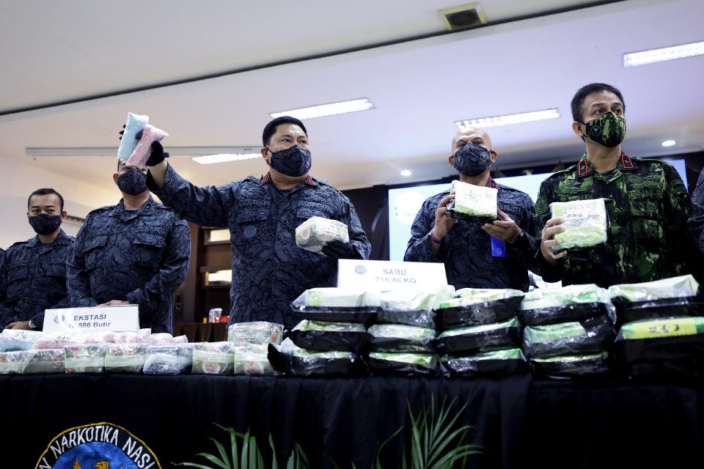 WhatsApp Image 2022 01 17 at 15.37.49 - Ratusan Kilogram Sabu dan Ribuan Ekstasi Berhasil diamankan BNN RI