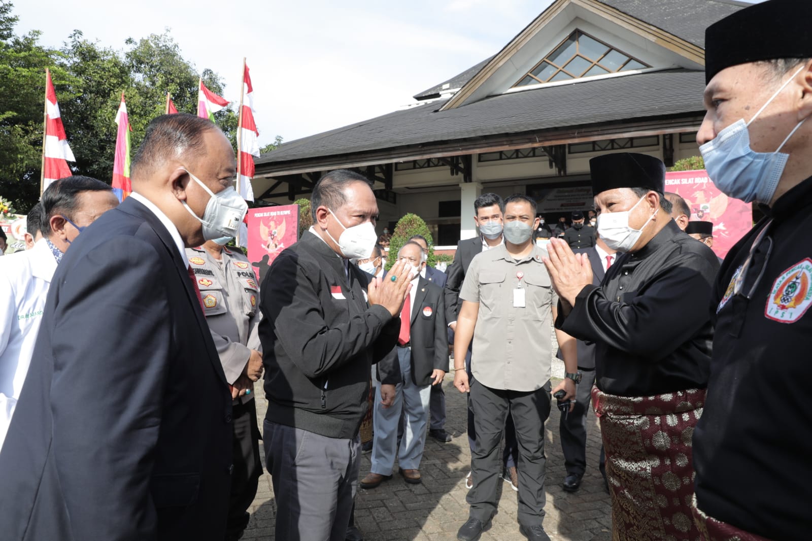 Ketum PB IPSI 2021-2025 Prabowo Subianto Apresiasi Dukungan Menpora Amali Terhadap Pencak Silat