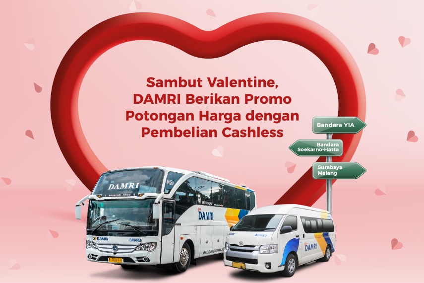 Promo Valentine Damri Berikan Potongan Harga Cashless