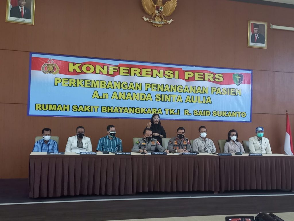 IMG 20220221 WA0032 - Optimalkan Kesembuhan Sinta Aulia, RS Polri Bentuk Tim Berisikan Ahli Dan Pakar