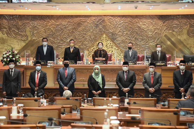 Ketua DPR Ingatkan Anggota KPU dan Bawaslu Yang Baru soal Integritas