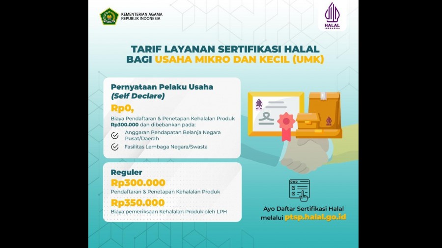 Melalui Program Sehati, Kemenag Siapkan 25 Ribu Kuota Sertifikasi Halal Gratis Bagi UMK
