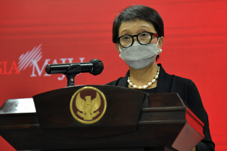 Menlu RI Tegaskan Pentingnya Transformasi Digital Dalam Mendukung Pemulihan Ekonomi Global