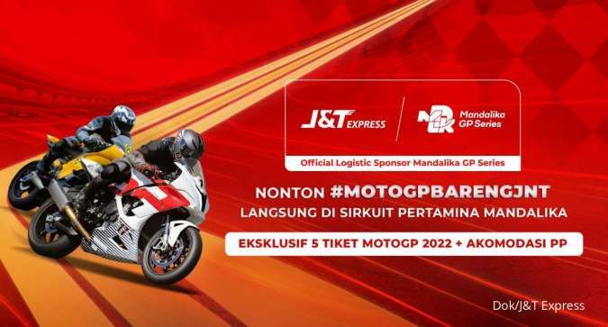 J&T Express Jadi Official Logistic Sponsor Mandalika GP Series