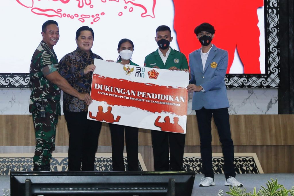BEASISWA ANAK TNI - 1775 Anak TNI Raih Dana Pendidikan BUMN