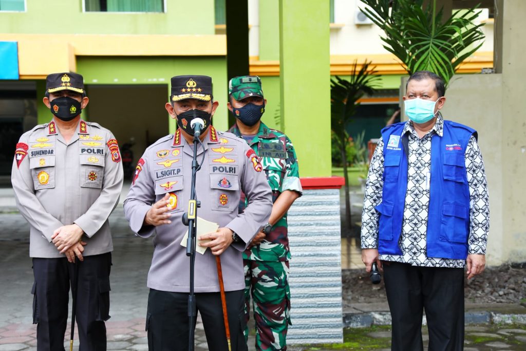 IMG 20220311 WA0027 - Kapolri Apresiasi Warga yang Pilih Dirawat di Isoter Karena Ikut Kendalikan Laju Covid-19
