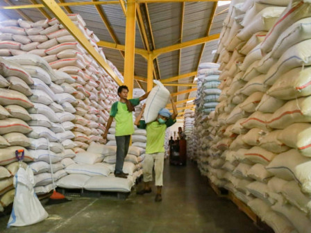 Stok Beras di Jakarta Jelang Ramadan Dalam Kondisi Aman