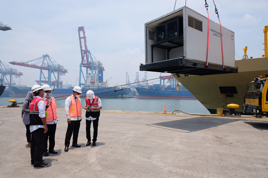 INKA-PELNI Gelar Uji Coba Reefer Container