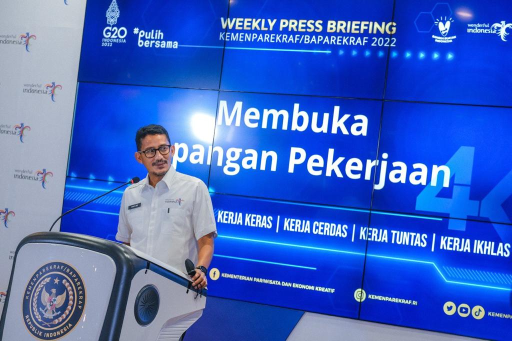 Menparekraf Perkirakan Perputaran Ekonomi Selama Libur Lebaran 2022 Capai Rp72 Triliun