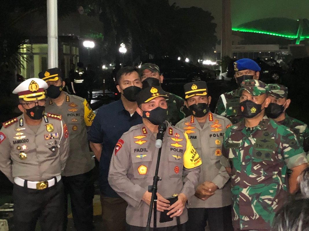 Kapolda Metro Jaya Dan Pangdam Jaya Pastikan Ibukota Jakarta Dalam Keadaan Aman Dan Kondusif, Paska Demo BEM SI