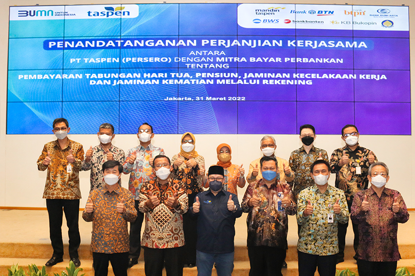 TASPEN Tandatangani Kerjasama dengan Delapan Mitra Layanan