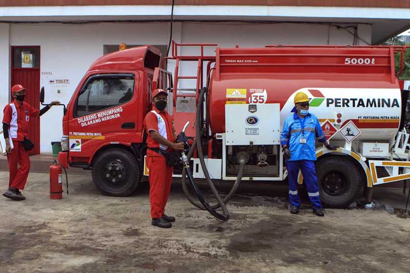 Pertamina Siapkan SPBU Mobile Atasi Antrean