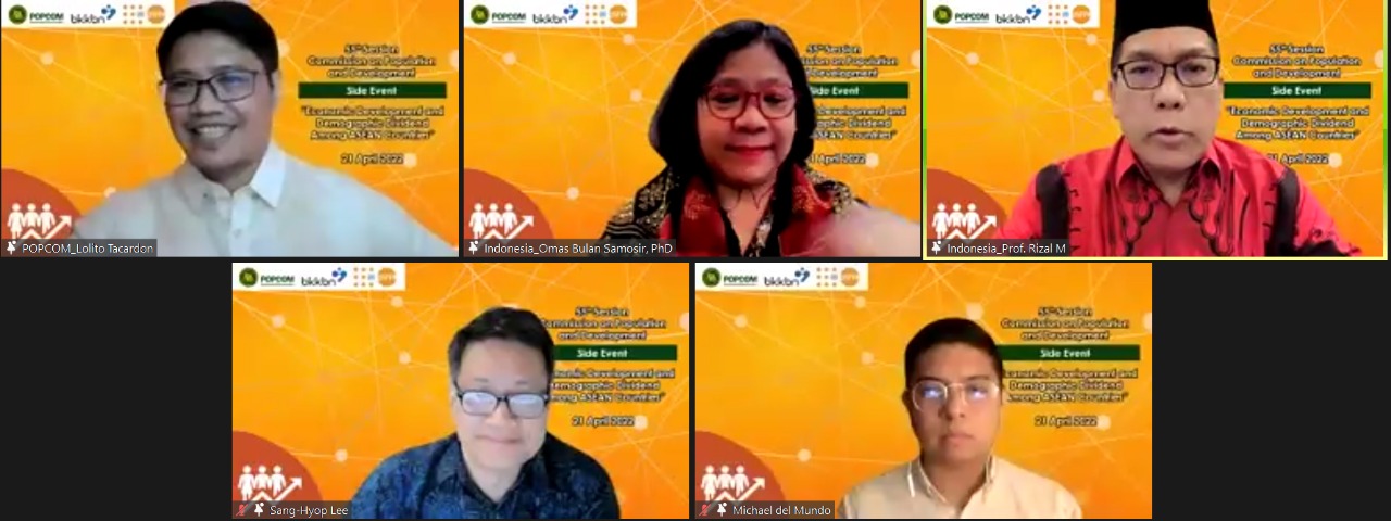 Webinar Pembangunan Ekonomi dan Pemanfaatan Bonus Demografi diantara Negara-Negara ASEAN dimasa Pandemic COVID-19