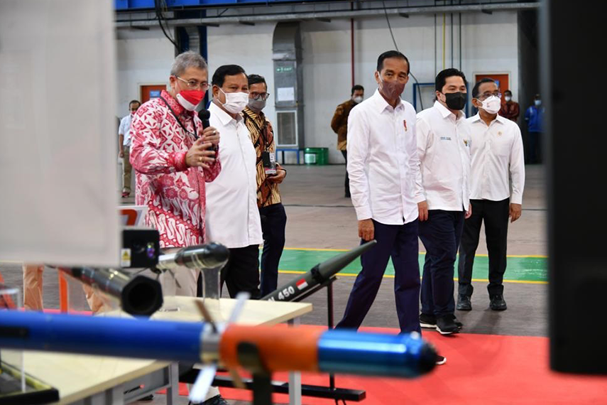 Holding BUMN Industri Pertahanan bernama DEFEND ID Resmi Diluncurkan