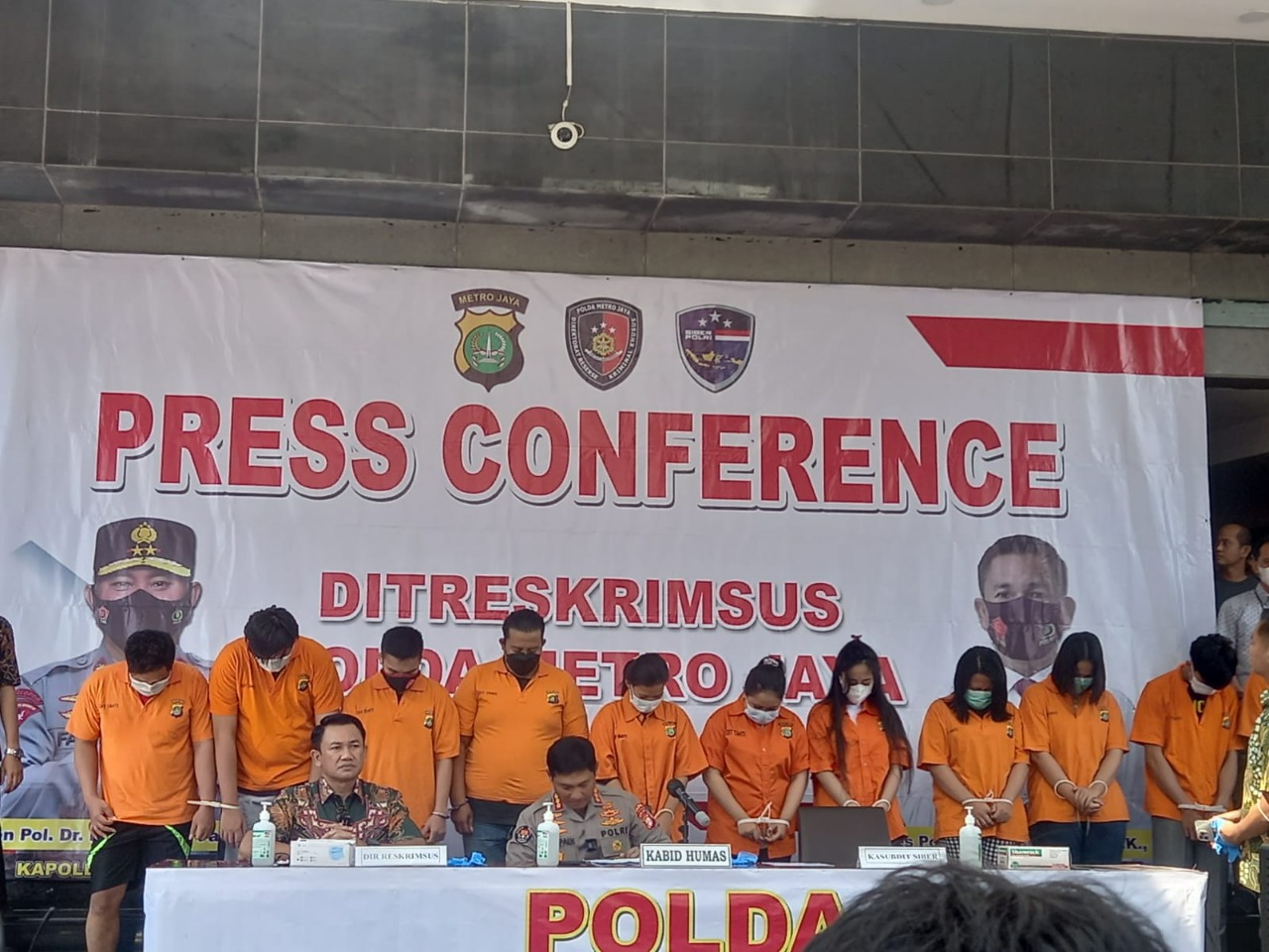 Seret Sebelas Tersangka Pengelola Pinjol Ilegal