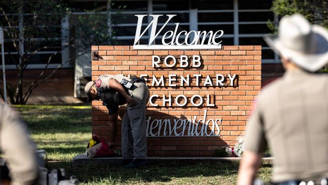 Pembantaian Belasan Siswa SD di Texas Masih Didalami